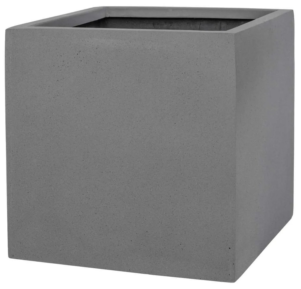 Ghiveci pentru flori Fleur, culoare gri, mai multe dimensiuni - PotteryPots Mărime: M - v. 20 cm
