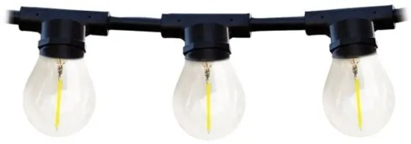 Lanț decorativ de exterior MIMOSA 20xE27/1,3W/230V IP44 10m