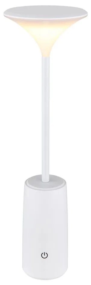 Lampă LED dimabilă de masă Globo 21020W QUIRIN LED/1,2W/3,7V 3000K alb