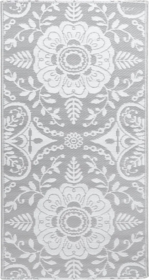 vidaXL Covor de exterior, ARAKIL gri deschis, 80x150 cm, PP