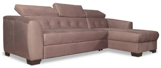 Coltar extensibil Karma Dreapta, 5 Locuri, Maro, 291 x 177 x 86 Cm