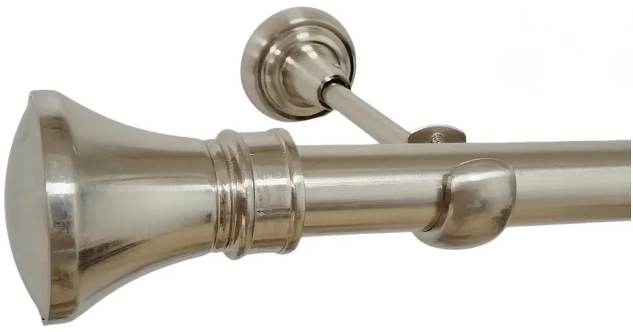 Galerie simpla fara inele LUXOR /25 - INOX (Alege marime: 320 cm)