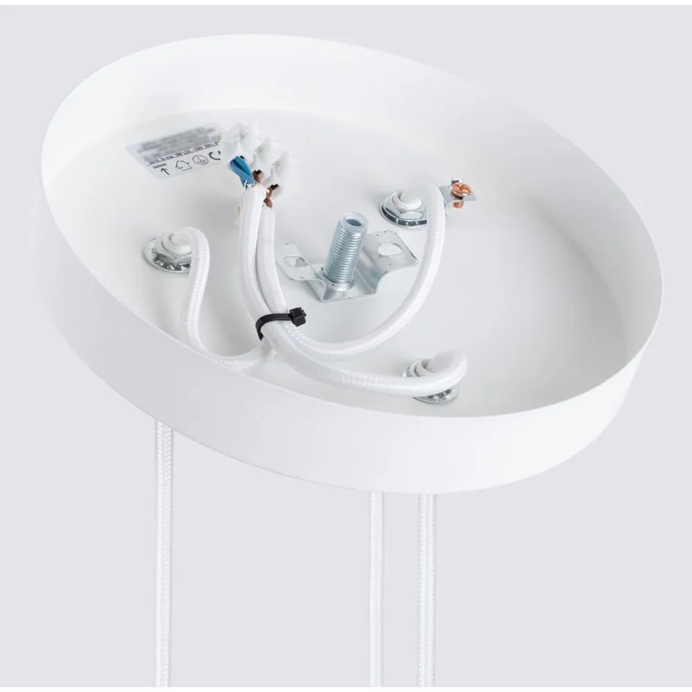 Lustră albă ø 19,5 cm Gleam – Sollux