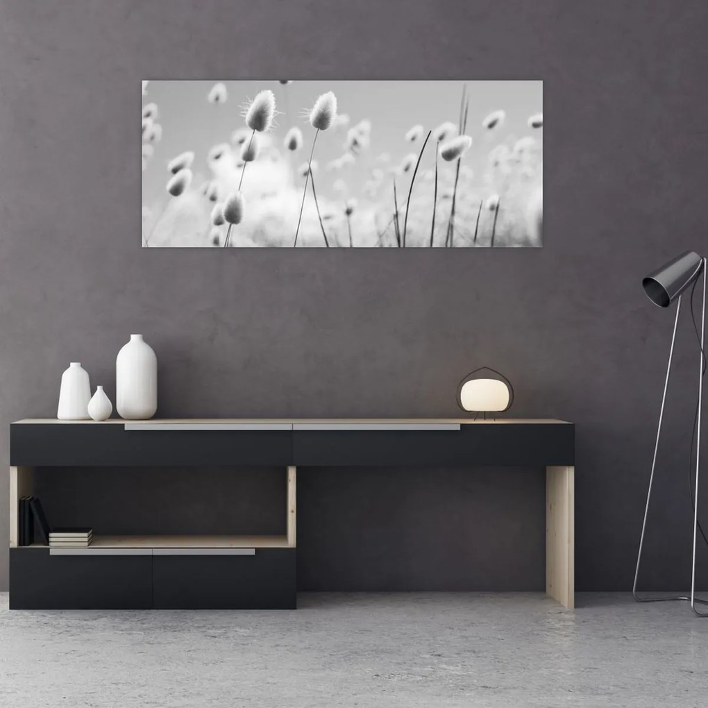 Tablou - Boho iepuraș coadă de iarbă (120x50 cm)