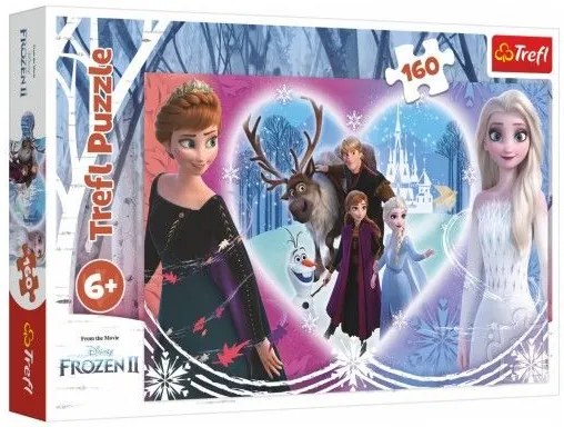 Puzzle Regatul de gheață II / Frozen II 41x27,5cm 160 piese