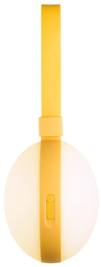 Lampa LED portabila cu baterii pentru terasa, gradina Bring To-Go 12 galben