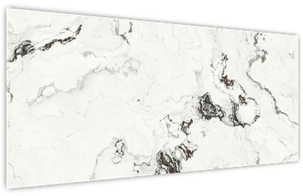 Tablou - Marmură albă (120x50 cm)