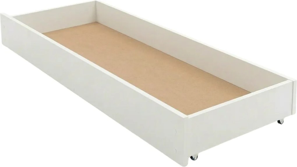 Cutie de depozitare sub pat ELISA 200 cm, alb