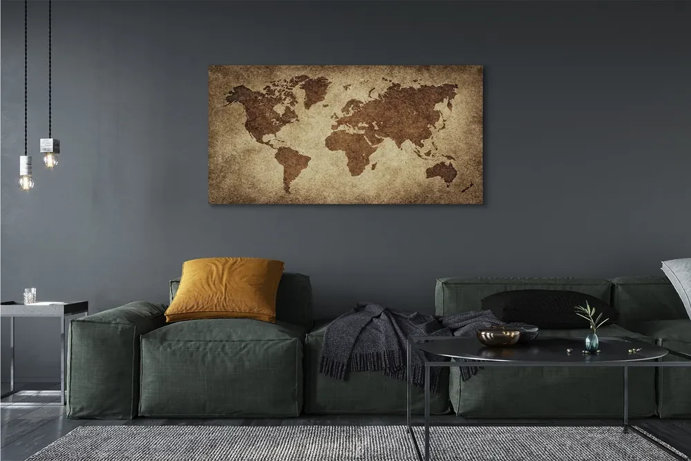 Tablouri canvas harta gri