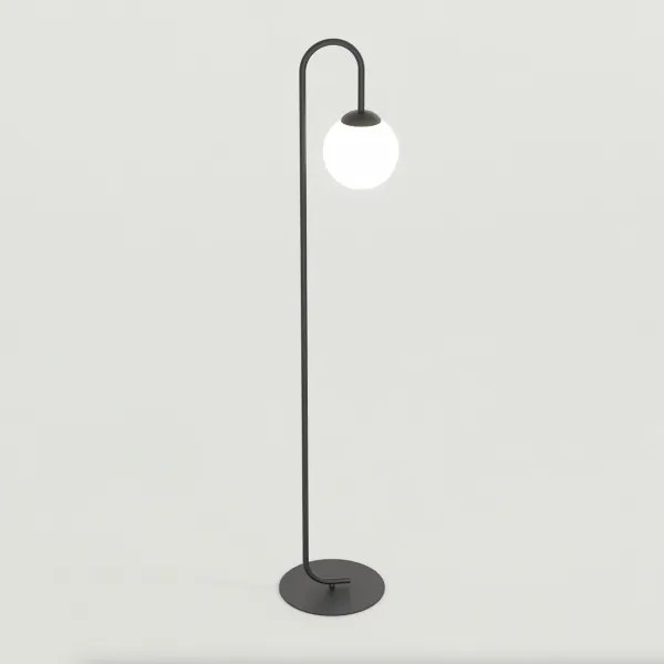 Lampadar FLOR 1xE14/10W/230V negru