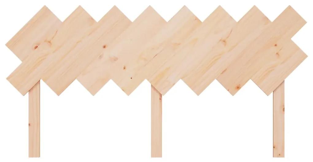 Tablie de pat, 159,5x3x80,5 cm, lemn masiv de pin Maro, 159.5 x 3 x 80.5 cm, 1