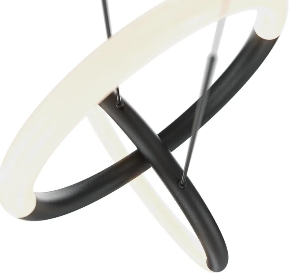 Pendul LED design modern Node negru