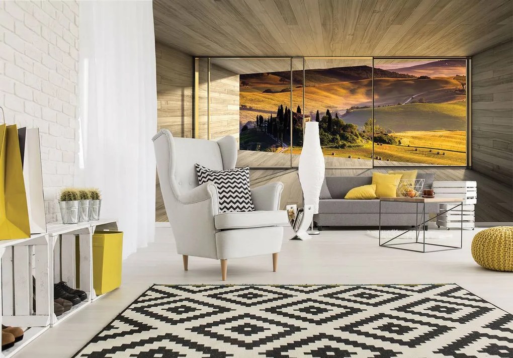 Fototapet - Privire - Toscania (152,5x104 cm)