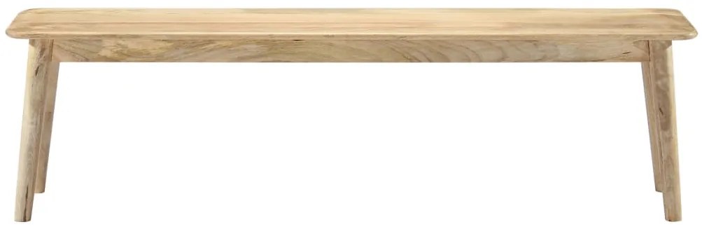 282719 vidaXL Bancă, 160 cm, lemn masiv de mango