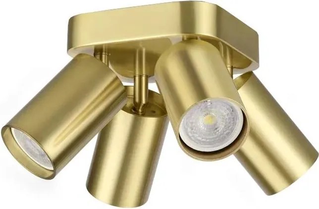 Ideal Lux - Spot LED DYNAMITE 4xGU10/7W/230V CRI 90 alamă