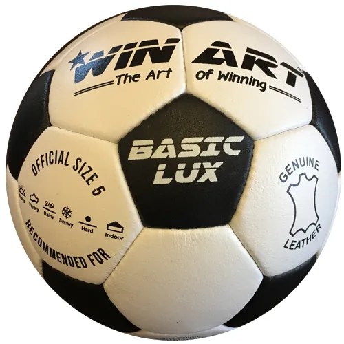 Minge de fotbal din piele, mărimea 5 WINART BASIC LUX