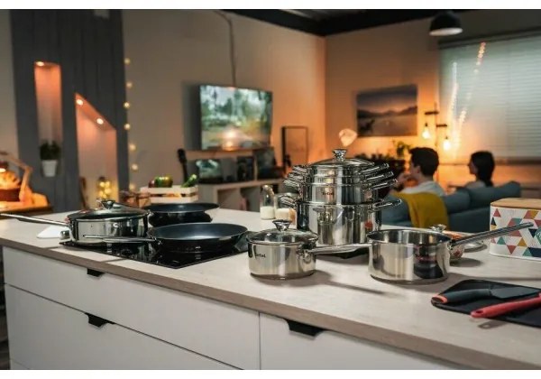 Tigaie wok Tefal COOK EAT 28 cm