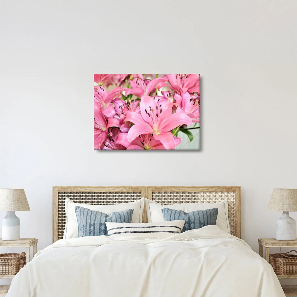 Tablou - Liliac roz (70x50 cm)
