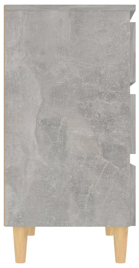 Servanta, gri beton, 60x35x69 cm, PAL 1, Gri beton