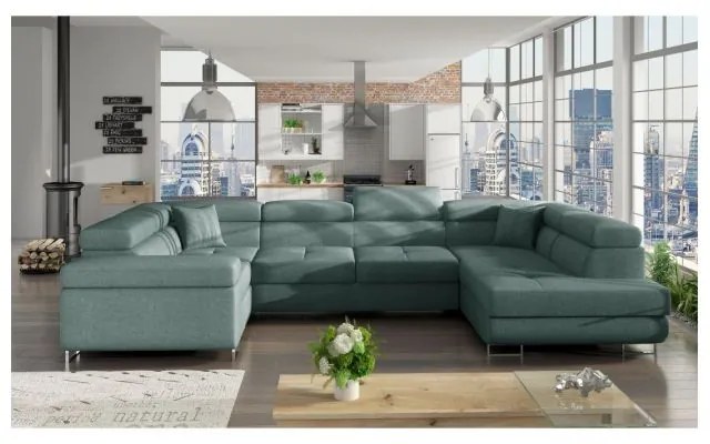 Colțar Letto 202cm verde