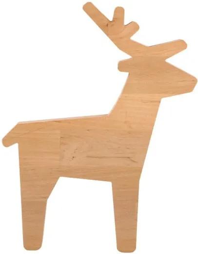 Decorațiune din lemn de alder Nørdifra Bambi, înălțime 32 cm