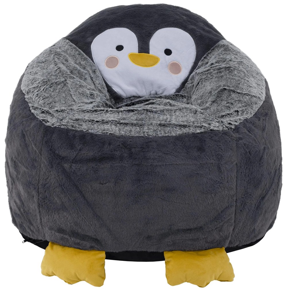 Fotoliu puf Permitira (gri) (pinguin). 1116453