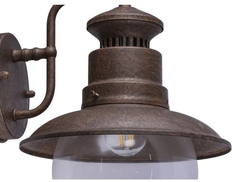 Aplica de exterior clasica cu IP44 SELLA ruginie 3272R GL