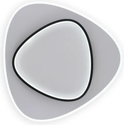 Brilagi - Plafonieră LED reglabilă FLARE 70W/230V 3000/4000/6000K, cu telecomandă