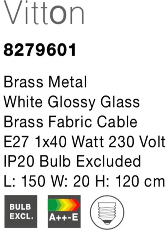 Pendul modern design minimalist Vitton NVL-8279601