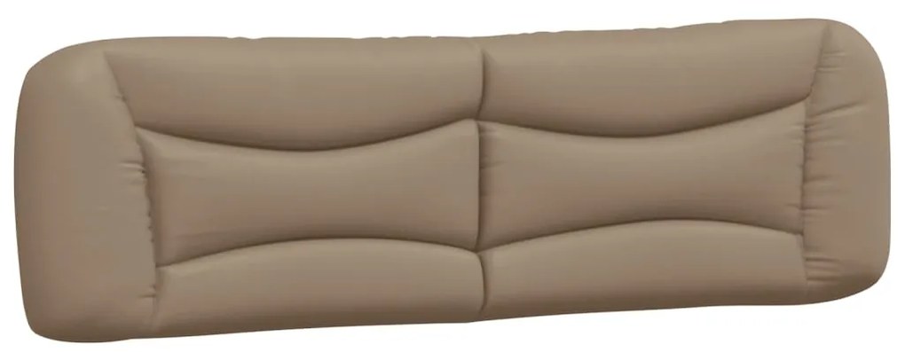374611 vidaXL Pernă pentru tăblie pat, cappuccino, 180 cm, piele artificială