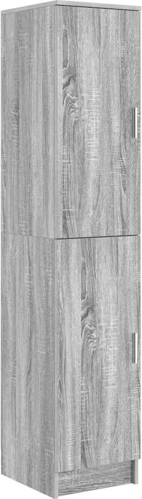 vidaXL Bufet Gri Sonoma 35 x 39 x 168 cm