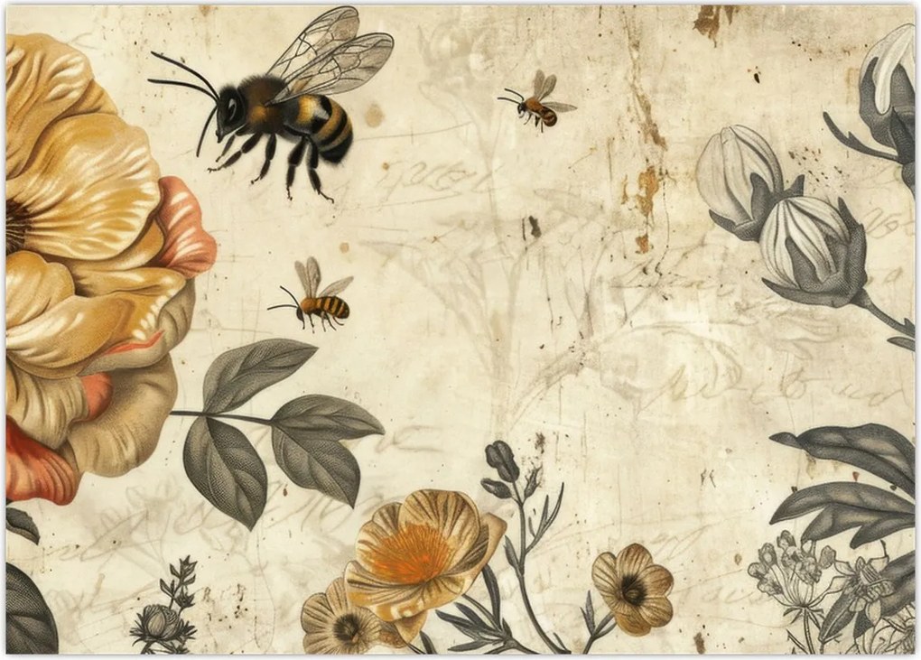 Tablou - Pajiștea albinelor (70x50 cm)