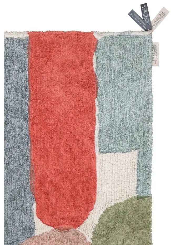 Covor pentru copii lavabil/țesut manual din lână 170x240 cm Abstract – Lorena Canals