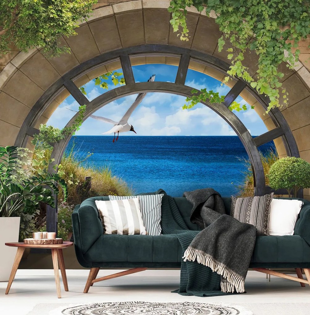 Fototapet - Privire spre mare (152,5x104 cm)