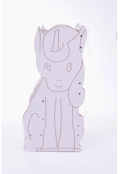 Turn educativ UNICORN alb/arțar