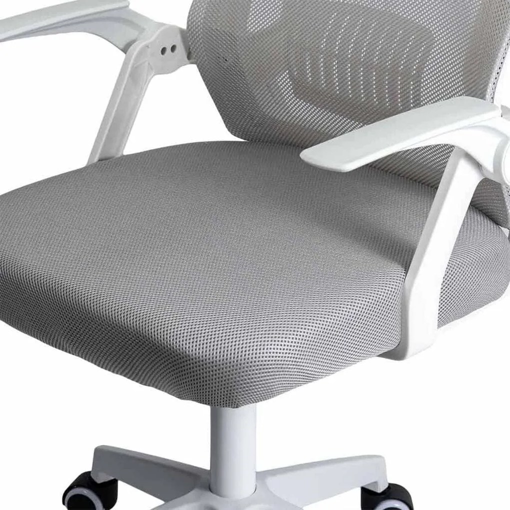 Scaun de birou pentru copii din mesh OFF 433 gri