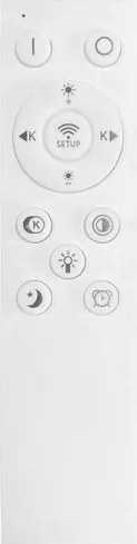 Solight WO8022 - Plafonieră LED aplicată/suspendată, LED/40W/230V 3000-6500K + telecomandă