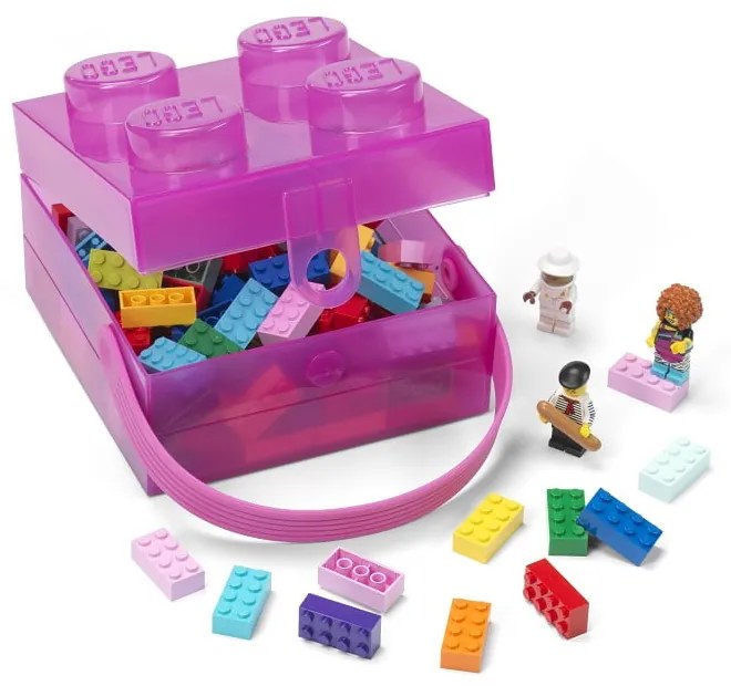 Cutie de depozitare pentru copii din plastic – LEGO®