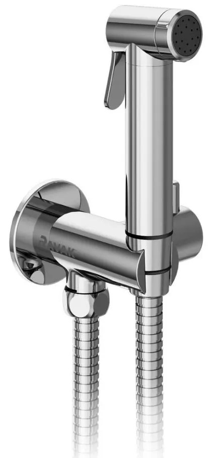 Ravak X070166 - Duș bidet manual pentru montaj încastrat, crom lucios