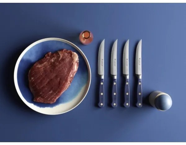 Cuțit de bucătărie pentru fripturi Wüsthof CLASSIC COLOUR 12 cm albastru