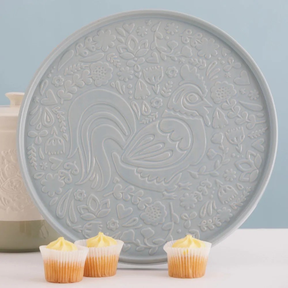 Farfurie albastru prăfuit pentru servire din ceramică ø 30 cm Home to Roost – Mason Cash