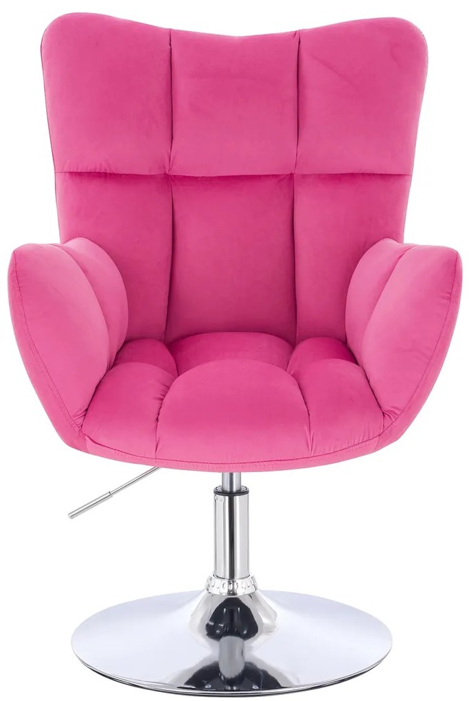 HR650N Scaun Roz Catifea
