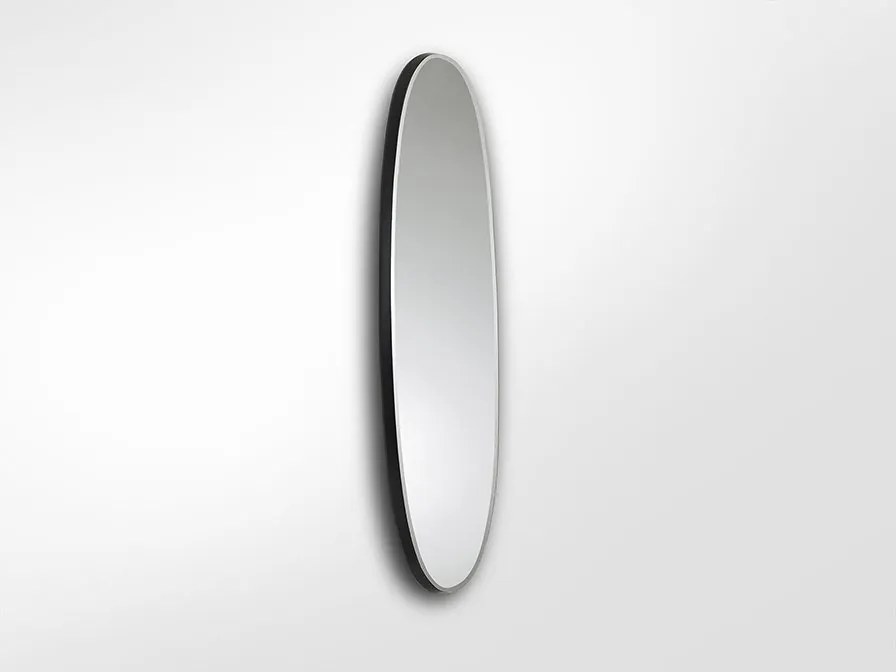 Oglinda decorativa ovala 136x36cm, Aries black