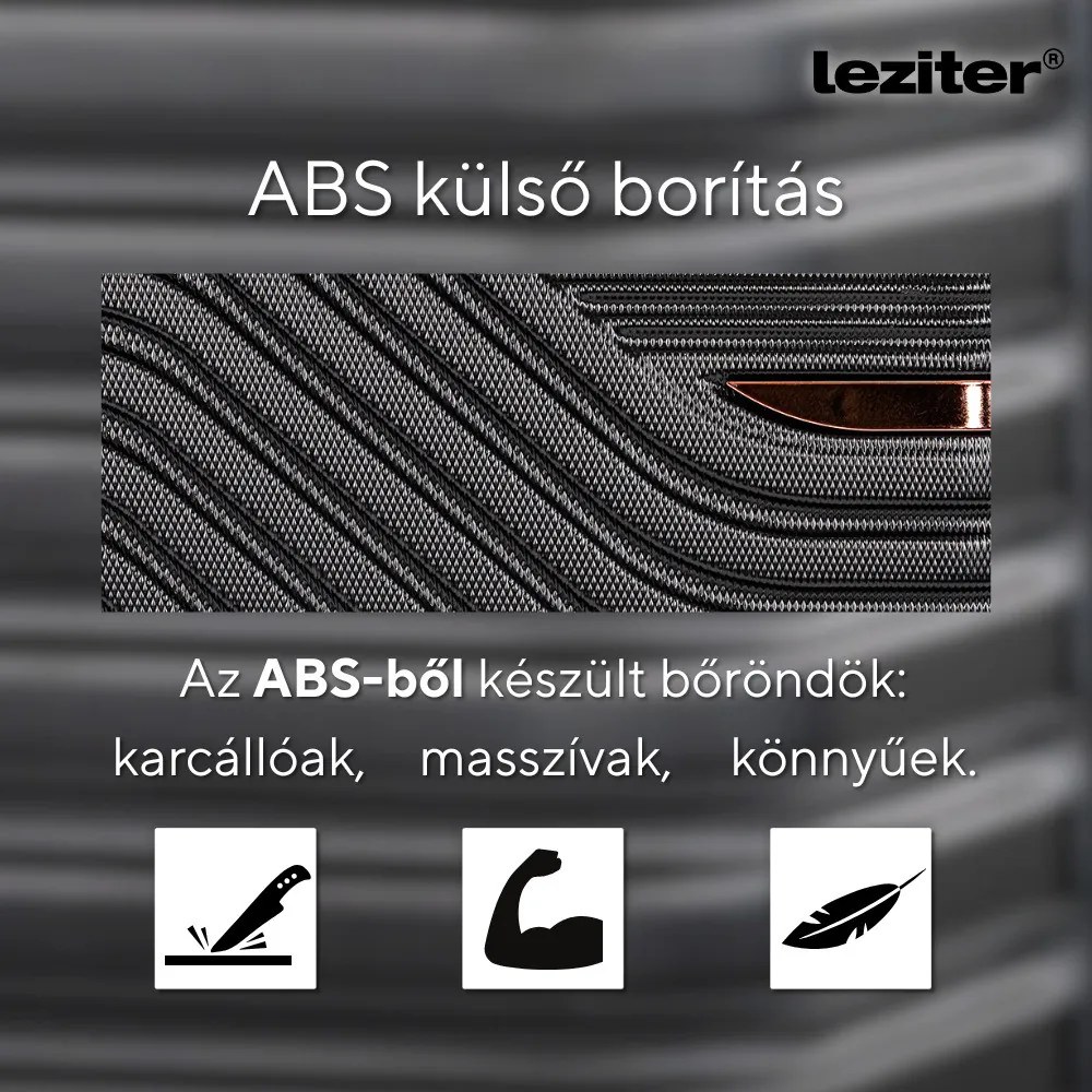 Valiză de cabină TravelLux Urban cu hard top și roți detașabile 35x55x20 cm neagră