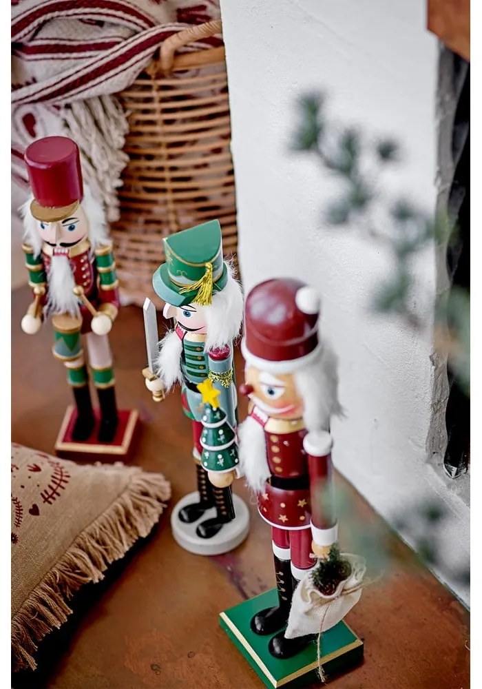 Figurine de Crăciun 2 buc. din lemn (înălțime 38 cm) Darren – Bloomingville