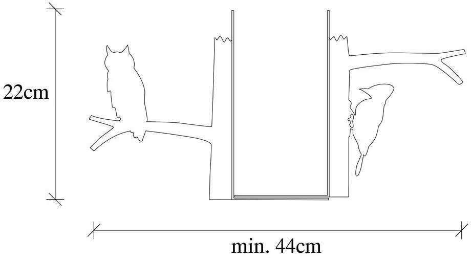 Opritor pentru cărți Forest – Mioli Decor