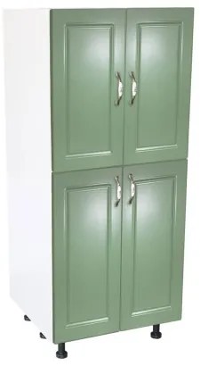 Soldat 60 cu 4 usi Zebra MDF verde drept
