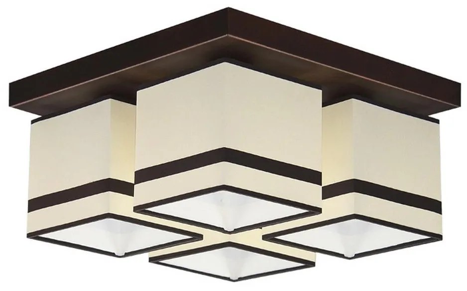 Plafonieră FURY 4xE27/60W/230V