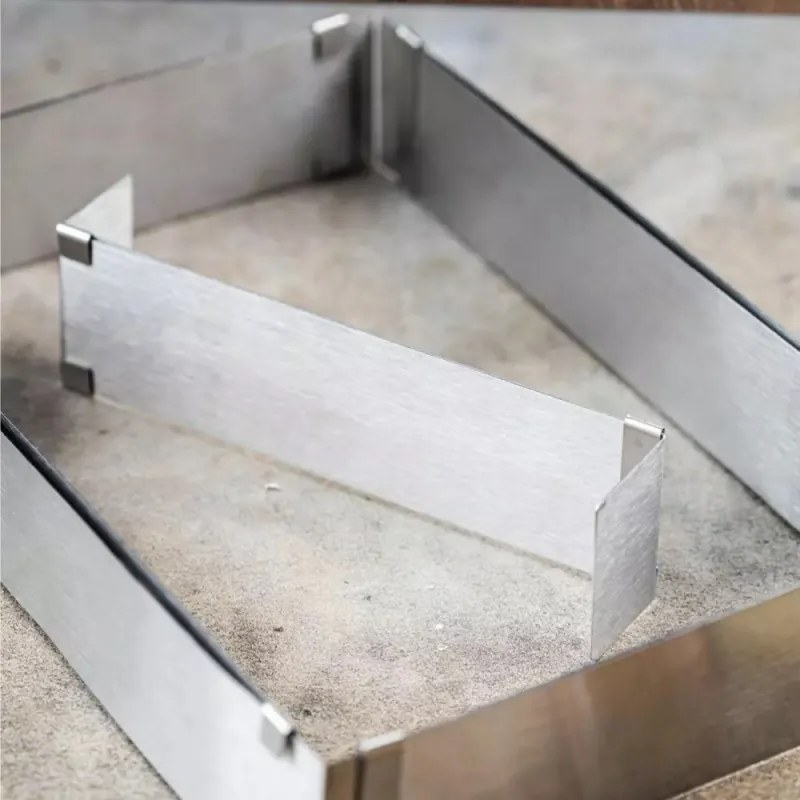 Resigilat: Forma de copt Kinghoff KH 1907, Reglabila 27,5-52,4 cm, Otel inoxidabil, Argintiu