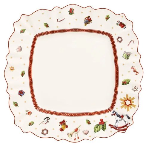 Farfurie pătrată, 28.5 x 28.5 cm, colecția Toy's Delight - Villeroy & Boch